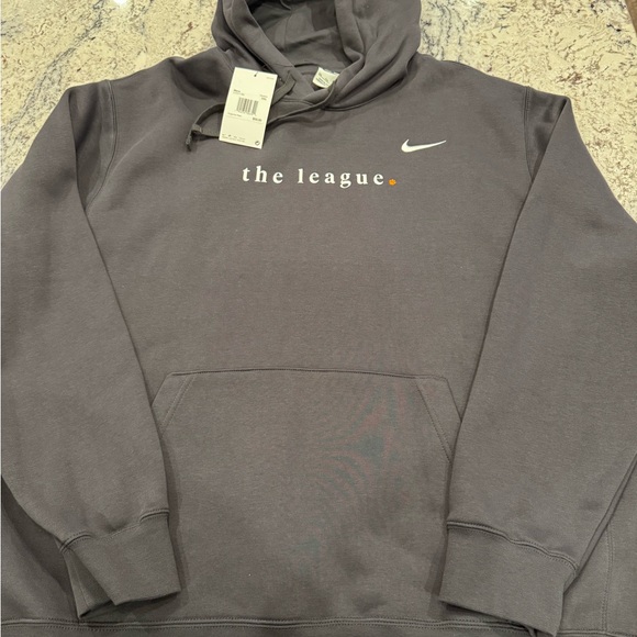 Nike “The League” Hoodie Men’s XXL Gray Clemson Tigers Pullover Sweatshirt NWT - Picture 2 of 7